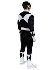 Location Déguisement Power Ranger™ Noir Adulte / Location Costume Power Ranger™ Noir Homme / La Maison Du Déguisement