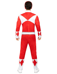 Location Déguisement Power Ranger™ Rouge Adulte / Location Costume Power Ranger™ Rouge Homme / La Maison Du Déguisement
