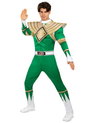 Location Déguisement Power Ranger™ Vert Adulte / Location Costume Power Ranger™ Vert Homme / La Maison Du Déguisement