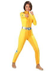 Location Déguisement Totally Spies™ jaune Alex Femme / Location Costume Combinaison Espionne Jaune / La Maison Du Déguisement