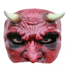Masque Diable En Latex / Demi Masque Diable En souple / La Maison Du Déguisement