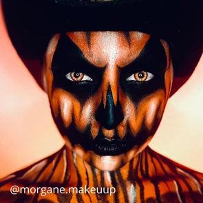 Lentilles fantaisie journalière Loup Garou / Lentilles Halloween Rouges 7 jours Red Wolf / La Maison Du Déguisement