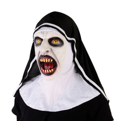 Masque Latex La Nonne Halloween / Masque Bonne Soeur The None Adulte / La maison Du Déguiosement