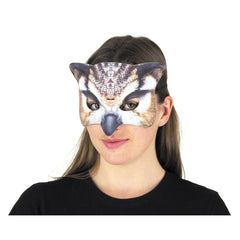 Masque En Tissu Hibou / Demi Masque Hibou / La Maison Du déguisement