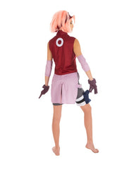 Déguisement Sakura Haruno Adulte / Costume Sakura Naruto Manga Femme / La Maison Du Déguisement