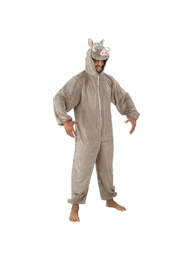Location Déguisement Sanglier- Asterix® Adulte / Location Costume Cochon Sanglier Combinaison Peluche / La Maison Du Déguisement