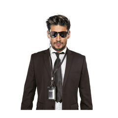 Set Agent De Sécurité / Kit Écouteur Garde Du Corps / Ensemble MIB d'agent Secret / La maison Du Déguisement